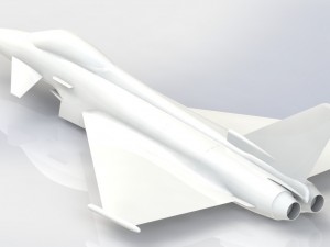 eurofighter typhoon 3Dモデル
