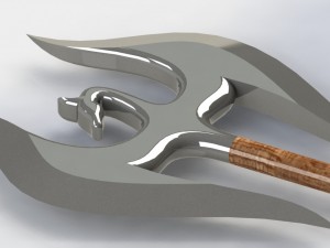 double ax 3D Model