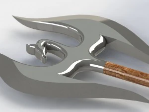 double ax 3D Model