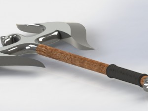 double ax 3D Model