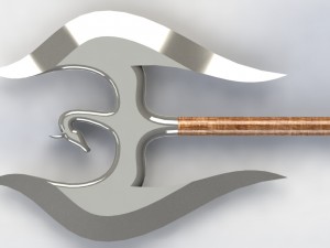 double ax 3D Model