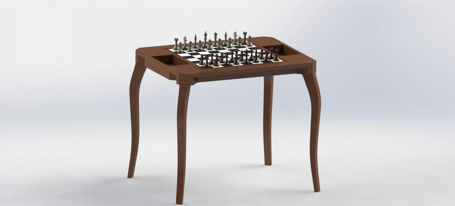 chessboard 3D Model .c4d .max .obj .3ds .fbx .stl .blend