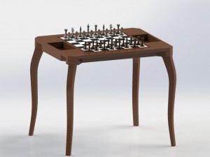 chessboard Modèle 3D