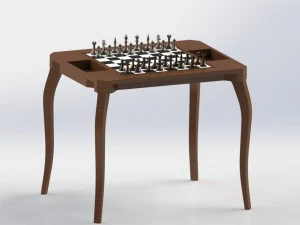 satran&ccedil; tahtası 3D Model