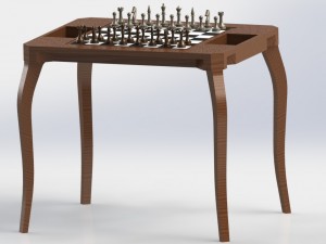 chessboard Modelo 3D