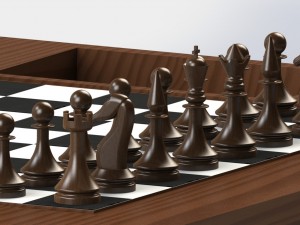 chessboard Modelo 3D