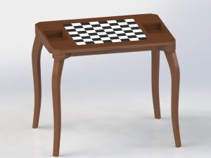 chessboard Modelo 3D