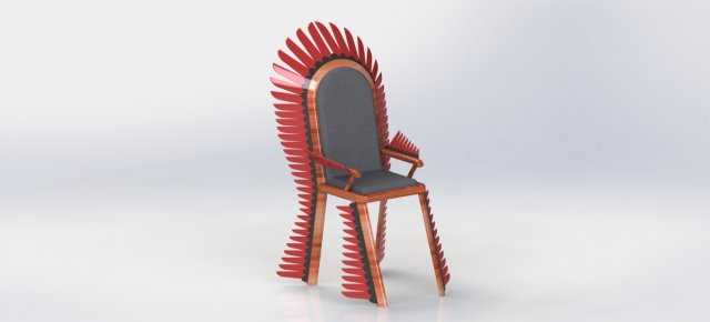 apach leader chair Modelo 3D .c4d .max .obj .3ds .fbx .stl .blend 