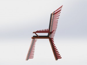 apach leader chair Modelo 3D