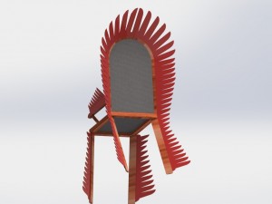 apach leader chair Modelo 3D