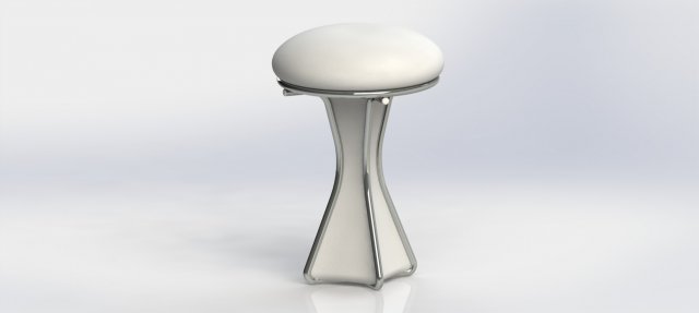 mushroom chair Modelo 3D .c4d .max .obj .3ds .fbx .stl .blend 