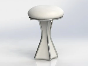 грибний стілець 3D Модель