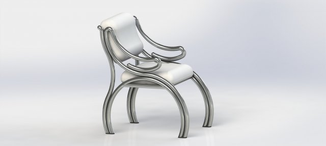 original chair 3D 模型 .c4d .max .obj .3ds .fbx .stl .blend 