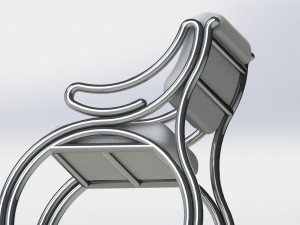 original chair 3D 模型