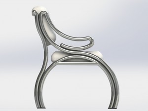 original chair 3D 模型