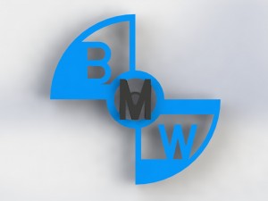 spinner for print bmw Modelo de impresión 3D