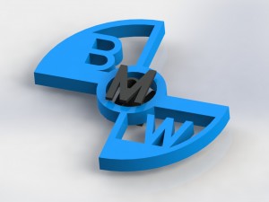spinner for print bmw Model Cetak 3D