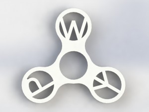 spinner for print peace walker 3D-printmodel