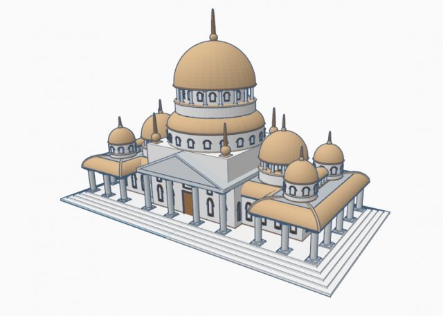 bulding for print 3D Print Model .c4d .max .obj .3ds .fbx .stl .blend 