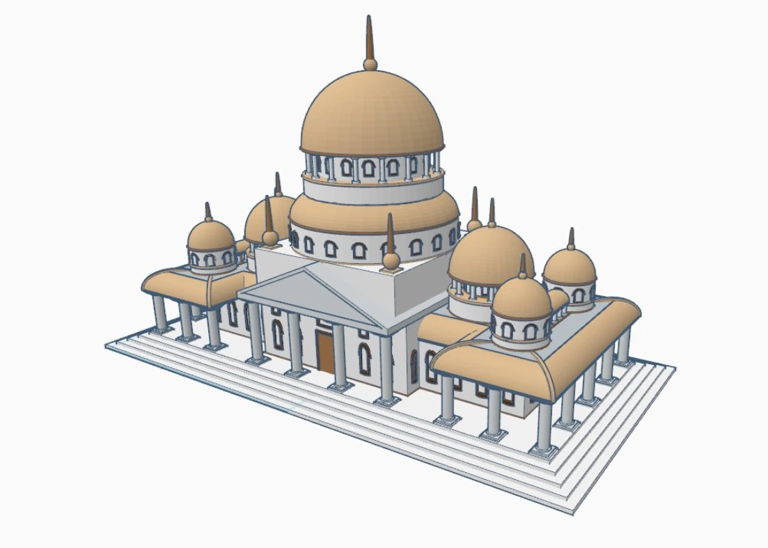 bulding for print 3D Print Model .c4d .max .obj .3ds .fbx .stl .blend