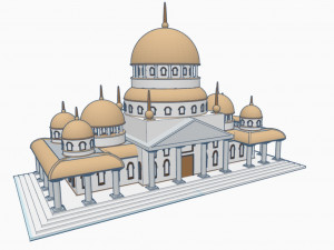 bulding for print 3D Print Model
