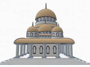 bulding for print 3D Print Model