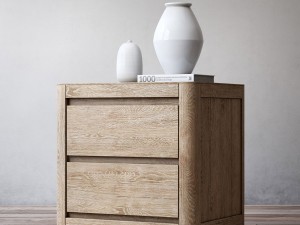 rh martens 24in closed nightstand 3D-Modell