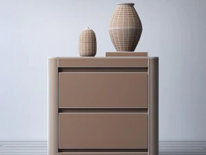 criado-mudo rh martens 24in fechado Modelo 3D