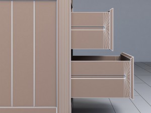 rh martens 24in closed nightstand 3D Model