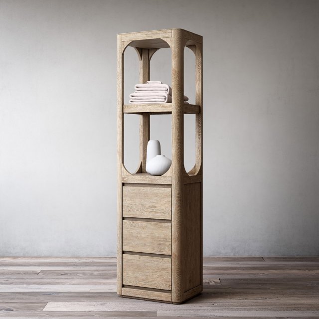 rh martens medium bath cabinet 3D Модель .c4d .max .obj .3ds .fbx .stl .blend 