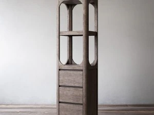 rh martens medium bath cabinet 3D Model