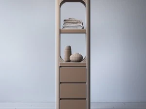 rh martens medium bath cabinet 3D Model