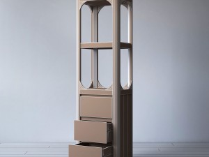 rh martens medium bath cabinet 3D Модель