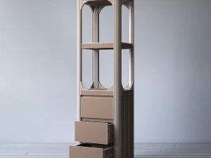 rh martens medium bath cabinet 3D Model
