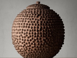 african lobi pot collection 3Dモデル