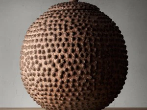african lobi pot collection 3D Model