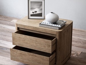 martens 30in closed nightstand Modello 3D
