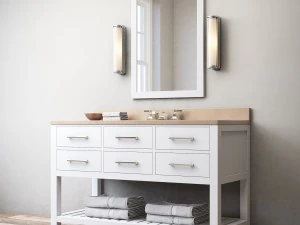 rh hutton single extra-wide washstand 3D Model