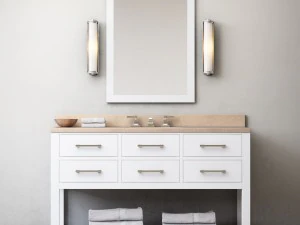 rh hutton single extra-wide washstand 3D Model