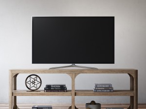 martens 81in media console 3D Модель