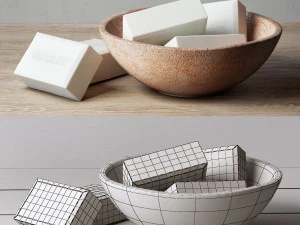 decor pot collection 3D Model