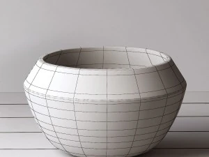 decor pot collection 3D Model
