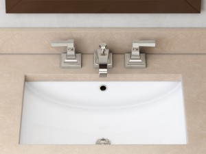 hutton single extra-wide floating vanity 3D मॉडल