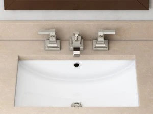 hutton single extra-wide floating vanity 3D Model