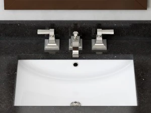 hutton single extra-wide floating vanity 3D Model