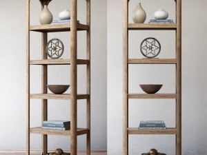 martens narrow shelving 3D Model