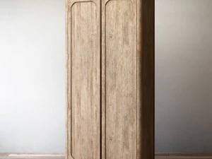 martens panel double-door cabinet 3D Model