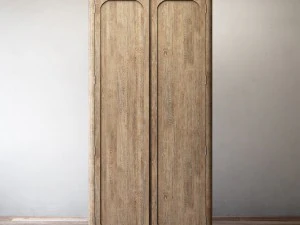 martens panel double-door cabinet 3D Model