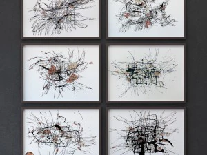 peter foucault set-04 incorniciato Modello 3D