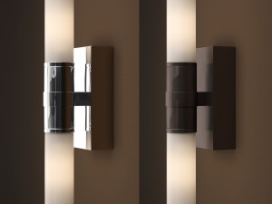 rh cade double sconce 3D 모델